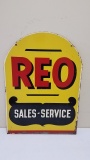 REO Motor Co. Toombstone Sign