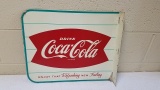 1950's Coca Cola Fishtail Flange