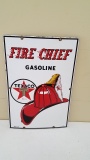 1957 Texaco Fire Chief Pump Plate
