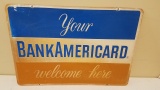 1960 Bank Americard Sign