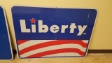 Liberty Gas Interstate Sign