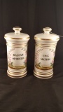 Antique French Apothecary Jars