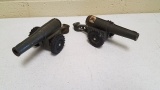 Two cast Iron Howitzer Cannons