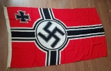 WWII German Kriegsmarine Battle Flag