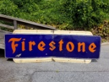1940's Firestone Porcelain Dealer Sign