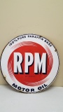 1940-50's RPM Motor Oil Sign