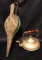 Brass Bellows & Tea Pot