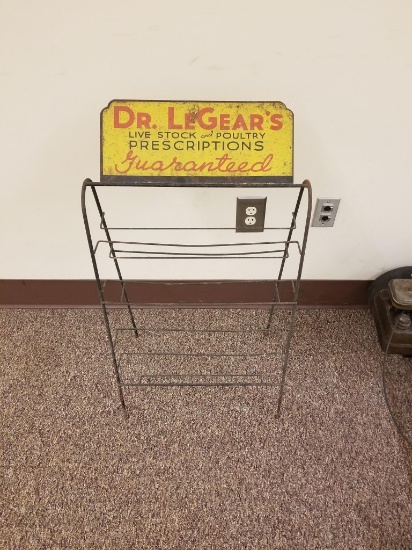 Dr. LeGears Display Rack