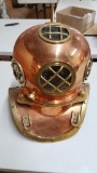 Copper & Brass Diving Helmet