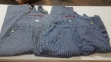 2 Sets of Pointer's Brand Stripped Overalls