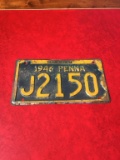 1946 Penn. Car Tag
