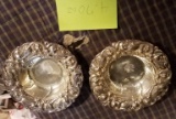 2 Sterling Silver Nut Dishes
