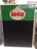 Vintage Sun Drop Menu Board