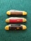 Robert Klaas Canone Lot of Three knifes.
