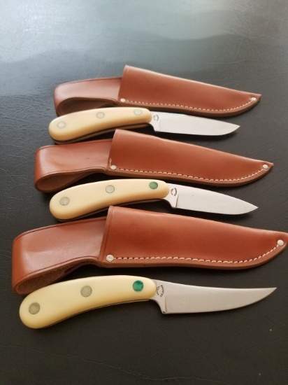 Frontier Cutlerly Knife Lot of three
