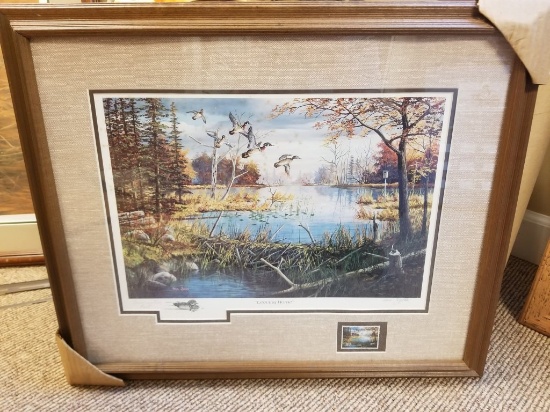 Ducks Unlimited Leaving Home Print By Ken Zylla