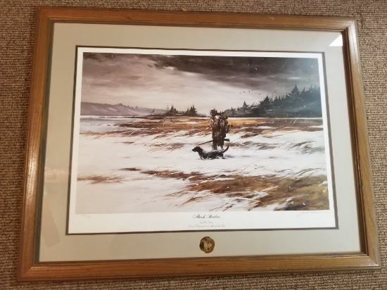 Ducks Unlimited Print " Marsh Hunter "