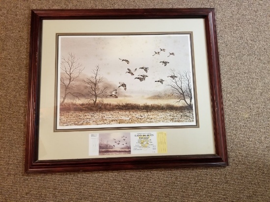 1989 Ducks Unlimited Banquet Print