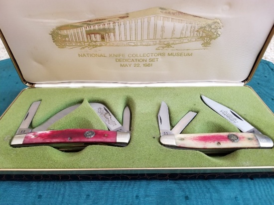 1981 Case XX National Knife Collectors Museum Set