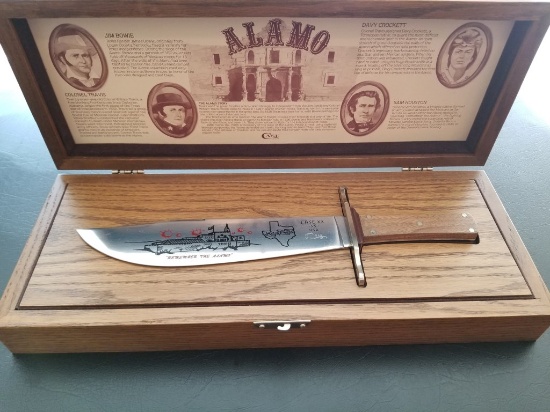 Case XX Alamo Bowie Knife With Case