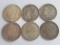Morgan Dollar Lot of Six Coins