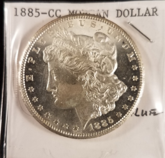 1885 CC Morgan Dollar Choice BU