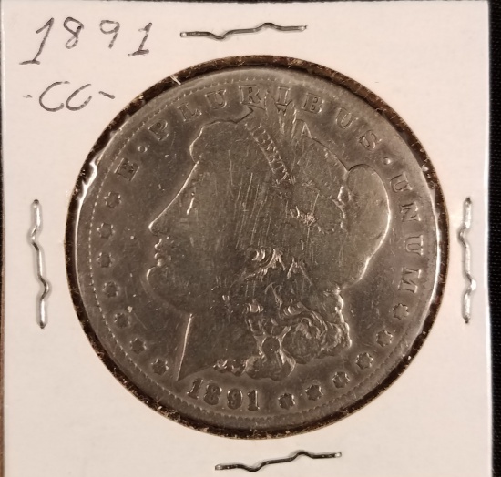 1891 Carson City Morgan Dollar