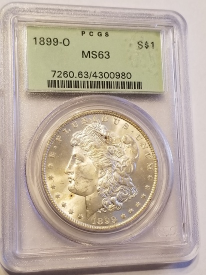 1899-O Morgan Dollar MS63