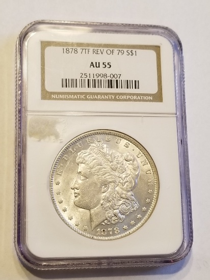 1878 7TF Reverse of 1879 Morgan Dollar