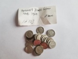 27 Roosevelt Dime Lot