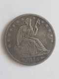 1855 O Seated Liberty Half Dollar With Arrows