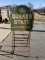 1950 Quaker State Oil Can Rack