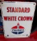 1950 Standard White Crown Pump Plate