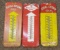 3- 1950's RC Cola Thermometers