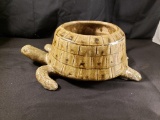 Clint Alderman Turtle dog bowl