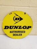 1950's Dunlop Porcelain Dealer Sign