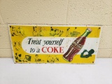 Treat Yourself to a Coke Sign