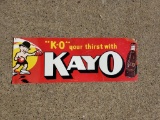 1950's KayO Choclate Soda Sign