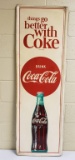 1960's Coca Cola Vertical Sign