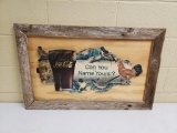 1940s Coca Cola Festoon Framed