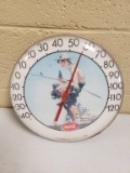 Vintage Coca Cola Norman Rockwell Thermometer