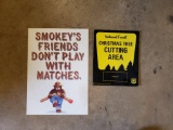 Smoky Bear and Forest Signs