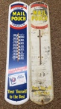 2- Mail Pouch Thermometers