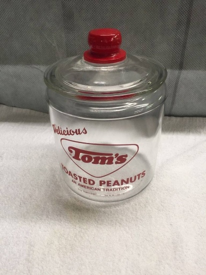 1950's Toms Peanut Jar
