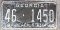 1969 NOS Georgia Tag