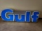 Gulf Light Up Dealer Sign