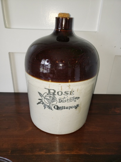 Rare 2 Gallon Chattanooga RM Rose Jug