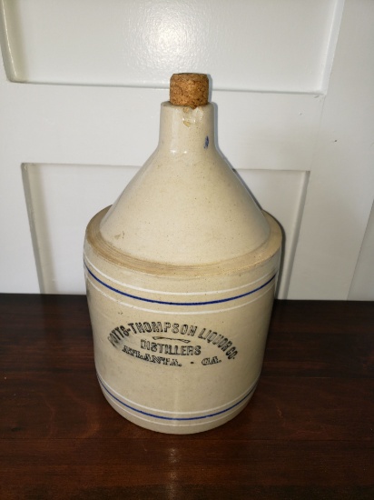 Late 1800's Potts-Thompson Liquor Co. Jug