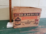 Antique Drambuie Liquor Crate