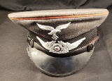 WWII German Luftwaffe Enlisted Visor Cap